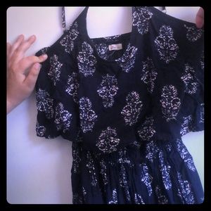 Hollister large summer flowy dress!